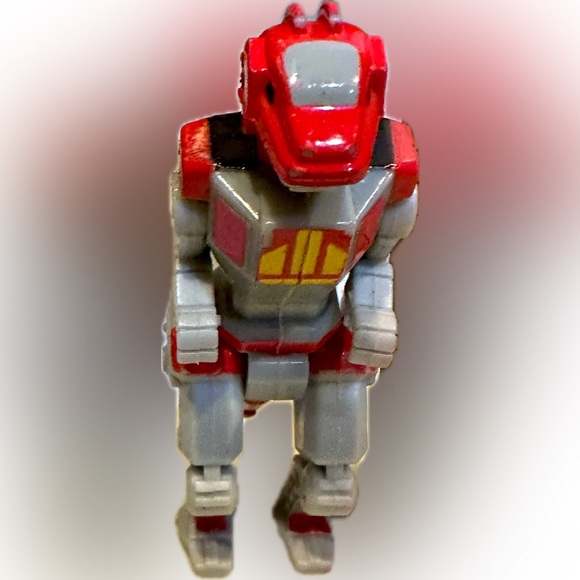 VTG 1994 #1 RED POWER RANGER MICRO MACHINES TYRANNOSAURUS DINOZORD JASON MORPHIN - Picture 2 of 11